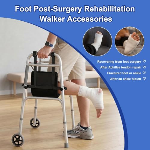 Healvaluefit Knee Sling Support for Walker, Post-Surgery Leg & Hip Relief