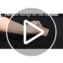 Black Tactical Patch Display Board 33x27.5in Foldable Military Morale Organizer
