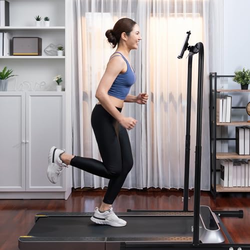 Leinuosen 50-67 Inch Walking Pad Handle Bar with Phone Holder - Adjustable Fitness Accessory