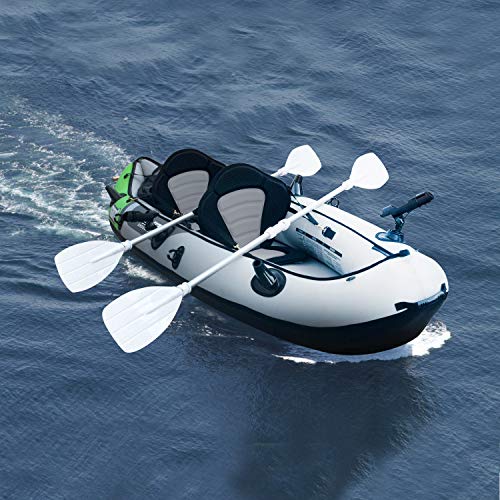 RELIANCER Deluxe Padded Kayak Seat with Backrest & Storage Bag - 2 Pack