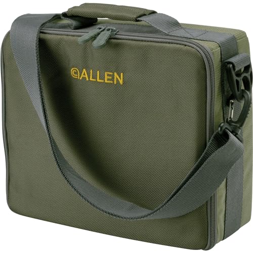 Allen Company Spring Creek Fishing Reel and Gear Bag - Portable Organizer - Holds up to 10 Fly Reels or 6 Spinning Reels - Green