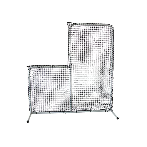 6' L-Screen Baseball & Softball Safety Screen - Portable Batting Practice Shield