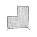 6' L-Screen Baseball & Softball Safety Screen - Portable Batting Practice Shield
