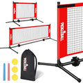PUULIVEE Portable Pickleball Net Set with 5ft & 10ft Sizes, Durable Outdoor Design