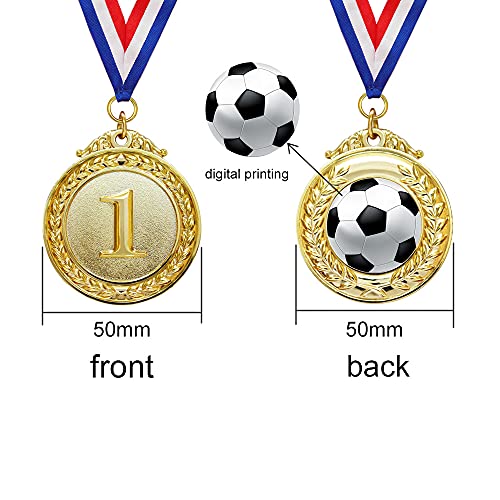 Gold Medal Award Set 5-Pack - Olympic Style Sports & Competition Medals