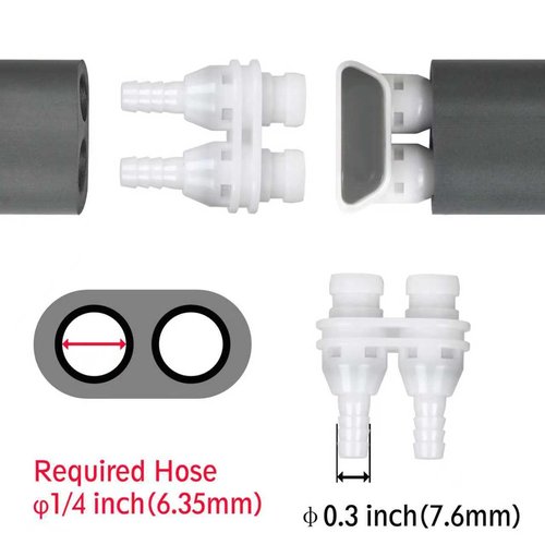 Large Size Knee Pad for NEHOO Cold Therapy System, Including One Extra Matching Connector, Please Review The Product Description and Video if Your Unit is from A Different Brand