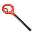 FILFEEL Figure, 9 Shape Upgrade 8 Descender Climbing Gear Downhill Equipment Easy Rigging Plate Aluminum Alloy Rigging Plate for Rock Climbing Belaying and Rappeling