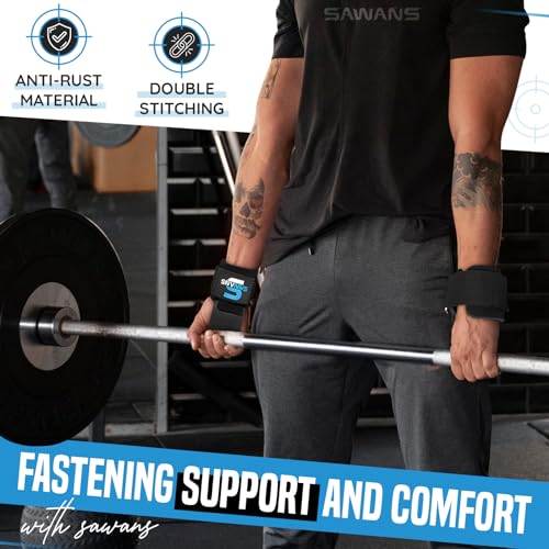 Heavy Duty Weight Lifting Hooks and Straps Support for Gym Workout