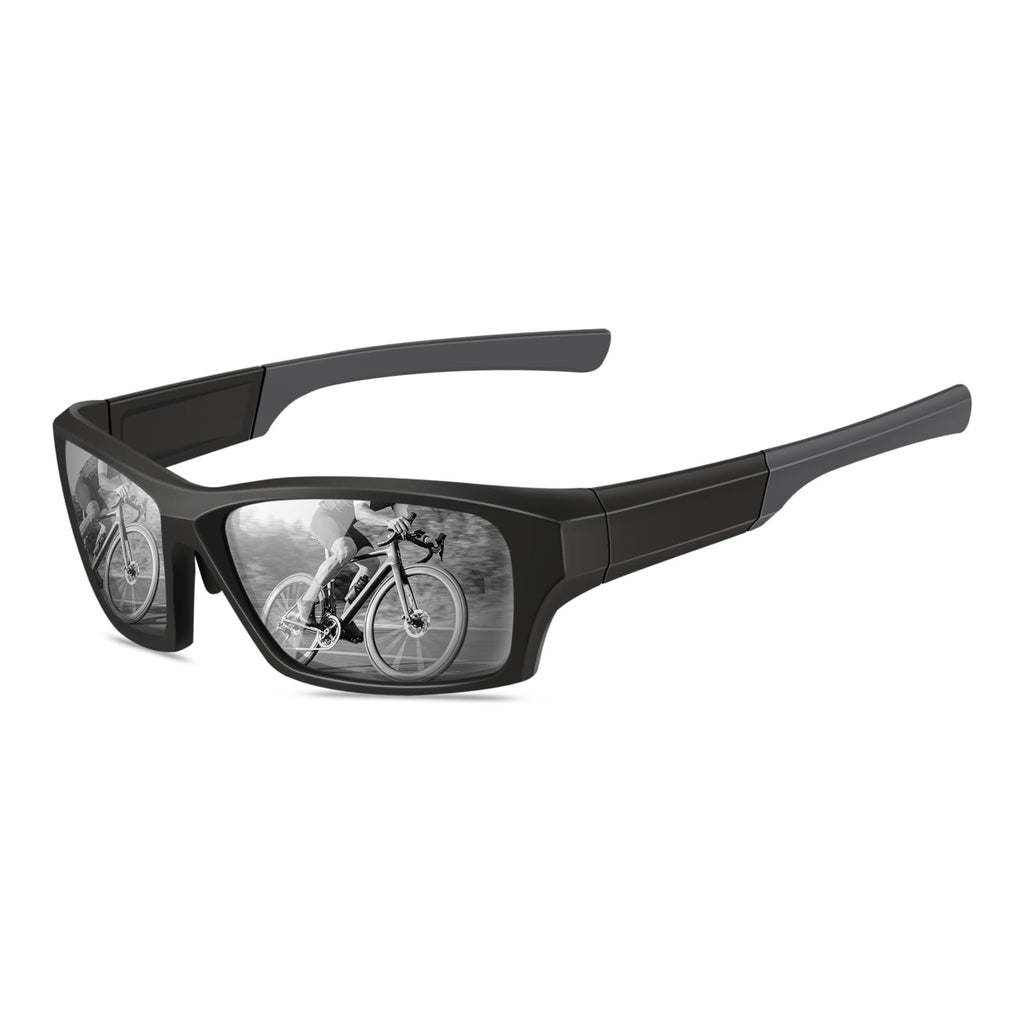 RSQQAV Polarized Sports Sunglasses for Men Women,Driving Fishing Cycling Mountain Bike Sunglasses UV400 Protection