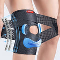 Meniscus Knee Brace Support with Side Stabilizers – Black Medium