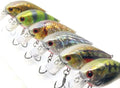 Minnow Crankbait | Bass Fishing Lure with Jerkbait Design - Perfect for Tackle Box Essentials