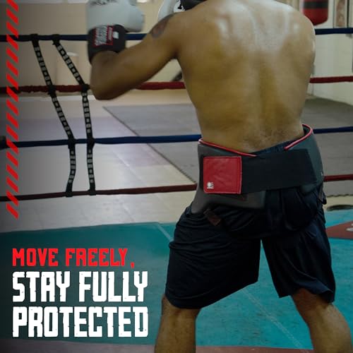 Medium Boxing Groin Protector - Jockstrap Style for MMA, Kickboxing, Training