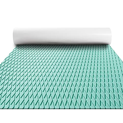 Green EVA Foam Boat Flooring Camouflage Traction Pad - 94.5 x 47.2 Inches