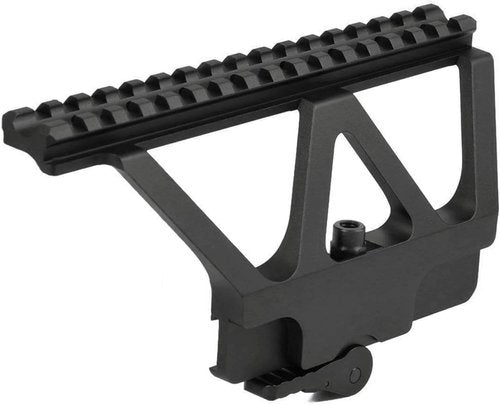 LOTGAUEN Red Dot Scope Mount Single Picatinny Scope Mount for Red Dot Sight, Optics Black