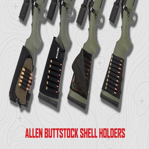 Allen Company Mesa Neoprene Buttstock Shell Holder, Black