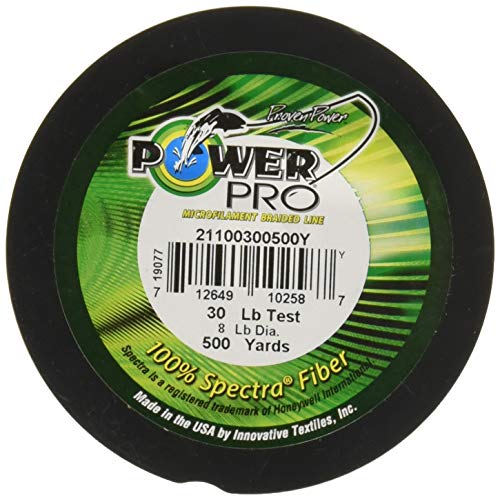 Power Pro Spectra Fiber Braided Fishing Line Hi-Vis Yellow 300YD 15LB