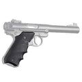 Hogue OverMolded Rubber Grip for Ruger MK IV MKIV with Finger Grooves, Black - 79000