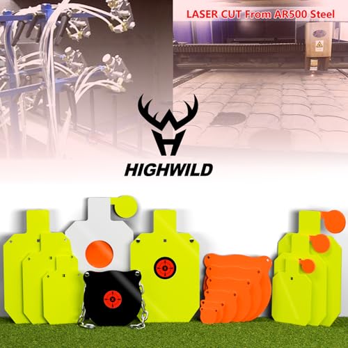 Highwild Target Stand System with 2x4 Mount Kit - Steel Shooting Target Holder & Stand - A- Target Stand Kit
