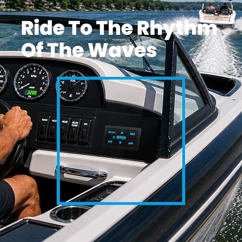 Boss ASK904B.64 Marine Bluetooth 6.5-Inch Speaker & Amplifier Package - 4-Piece System