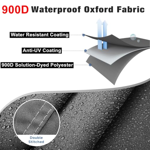 Waterproof Outboard Motor Cover 25-40 HP, Large Size - UV & Cold Resistant