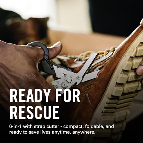 Leatherman Raptor Rescue 6-in-1 Trauma Shears - Black Emergency Medical Shears