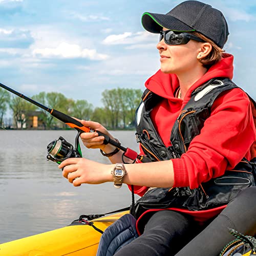 2 Pack Kayak Paddle Leash with Gel Grip for Secure Paddling & Fishing Rods - Boncas