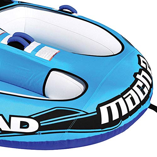 2 Person Airhead Mach Towable Tube for Boating Water Tubing - Cockpit Design