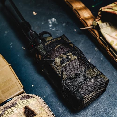 High Speed Gear MAC™ Tactical Radio Pouch Black MOLLE Police & Military Gear