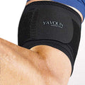 Bicep & Tricep Compression Sleeve 8.3-13.7 Inch Black - Support for Muscle Pain Relief