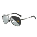 KISSOUL Men's Fashion Polarized Photochromic Sunglasses Day & Night Driving UV Clear Vision for Outdoor Driving Cycling Eyewear