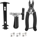 MMOBIEL 3 in 1 Bicycle Chain Tool Set - Bike Chain Breaker/Chain Wear Checker Measurement Tool/Chain Link Plier for Any Type of Bicycle: City- / E- / Mountain MTB- /Racing Bike