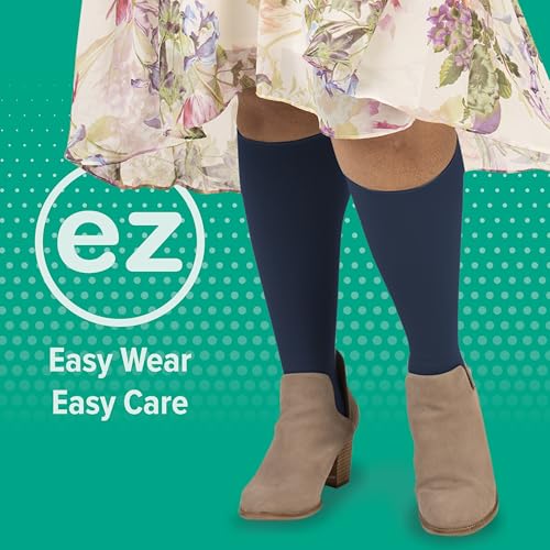 Juzo Soft 2001 Knee-High Compression Stockings 20-30 mmHg Open Toe Beige / 3 (III)
