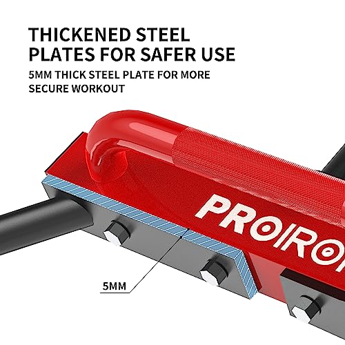 PROIRON Olympic Trap Bar 56-inch Heavy-Duty Steel Powerlifting Barbell for Deadlifts & Squats