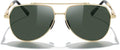 MERRY'S Men Classic Pilot Sunglasses for Men Women - Polarized Driving Sun glasses Mirrored Lens UV 400 Protection 58 MM