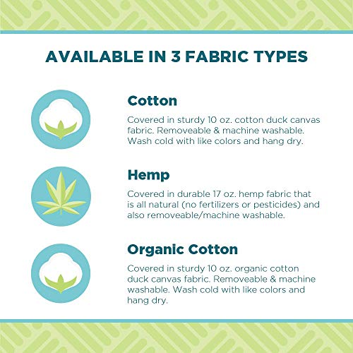 Black 24x24x2 Inch Meditation Zabuton Cushion with Cotton Filling - Ergonomic Support