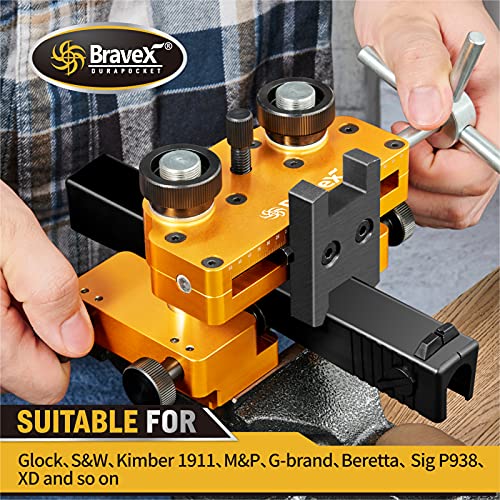 Gioventù Sight Pusher Tool for Pistols - High Precision Dovetail Sights Adjustment