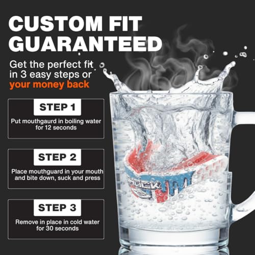 Shock Doctor Gel Max Power Flavor Mouth Guard - Icee Drip Youth & Adult Sports Protection