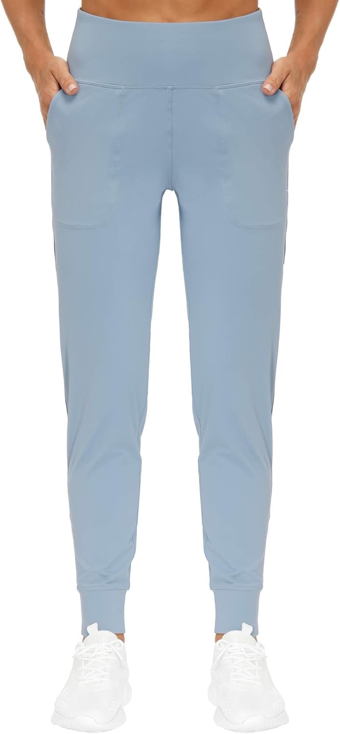 The Gym People Women's Joggers - Lightweight Athletic Pants for Yoga, Running & Workouts