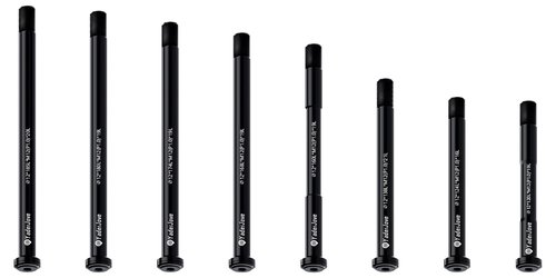 YaderJove Thread Pitch 1.0mm Bicycle Hub Thru Axle Adapter Boost Forks Quick Release (12mm x 174mm Length)