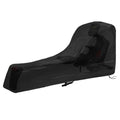 MUTUSHI Rowing Machine Cover Concept 2 Rower Accessories Waterproof Dustproof Fitness Equipment Cover Fit for Concept 2 Rowing Machine 95" L x 24" W x 40" H Black