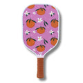 Let’s Rally Fiberglass Pickleball Paddle (Orange Blossom) – USAPA Approved Pickleball Racket for Women, Cute Design for Indoor & Outdoor Play