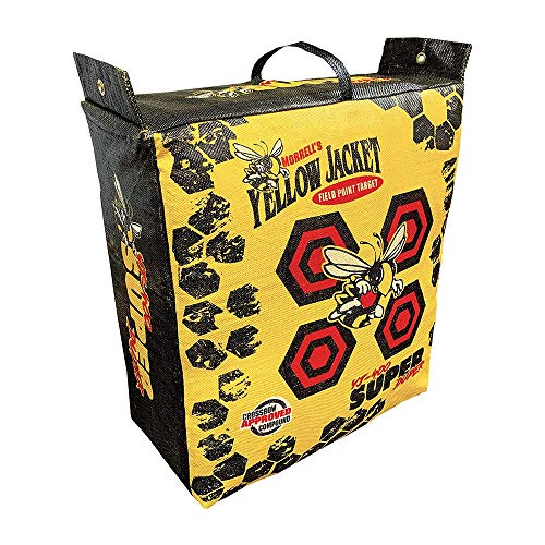 Morrell Super Duper Field Point Bow Target with Dual Faces, Yellow