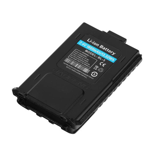 BAOFENG Original Battery for UV-5R Two Way Radio, 1800mAh