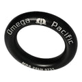 Omega Pacific Rappel Ring - Solid Seamless Aluminum Design, Outdoor Adventure Gear, 25kN Breaking Strength, Black, Large