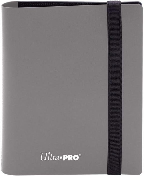 Ultra Pro Eclipse 2 Pocket Pro Binder - Smokey Grey | Durable & Stylish Organization Solution