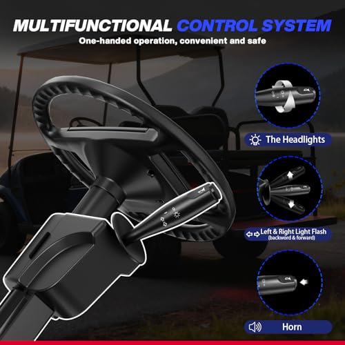 Golf Cart LED Light Bar Kit for EZGO TXT 1996-2013 Street Legal 12V Headlights Taillights