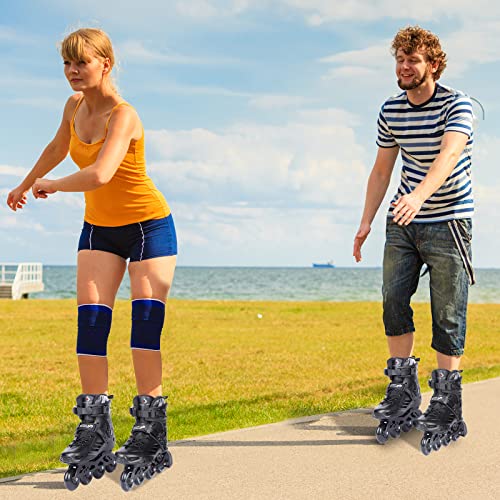 Men 7/Women 8 High Performance Outdoor Fitness Inline Skates - Black, JGMLZK