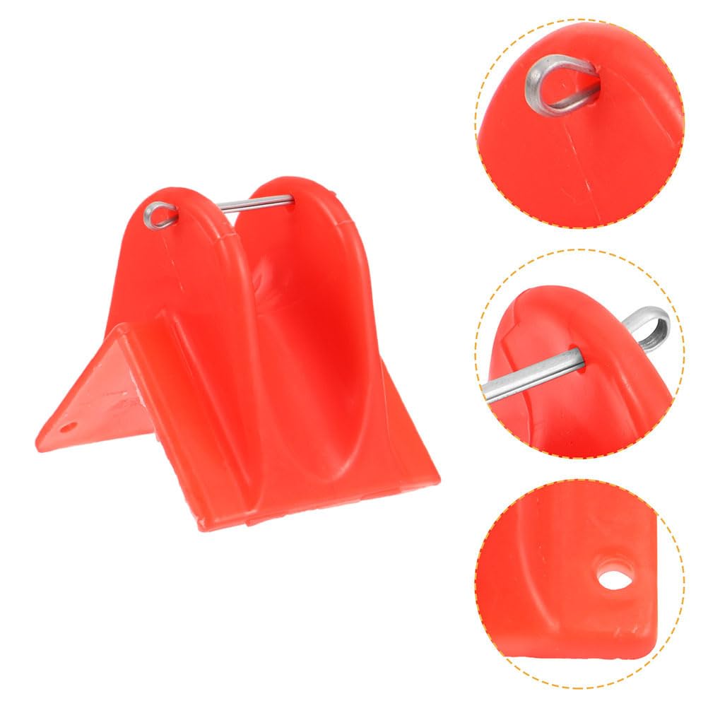 TEHAUX Climbing Rope Protector Sleeve 4-Pack Lightweight Rope Edge Covers for Outdoor Climbing Gear Safety and Wear Protection Easy Installation