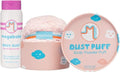 Megababe Body Dust Powder 6 oz & Puff Bundle - Talc-Free, Sweat-Absorbing Solution
