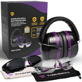 TradeSmart Shooting Ear & Eye Protection Kit - Clear + Tint Purple Variation
